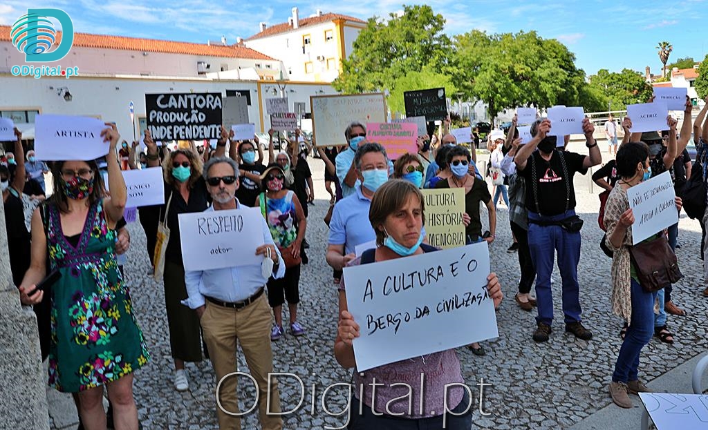 Protesto sector da cultura