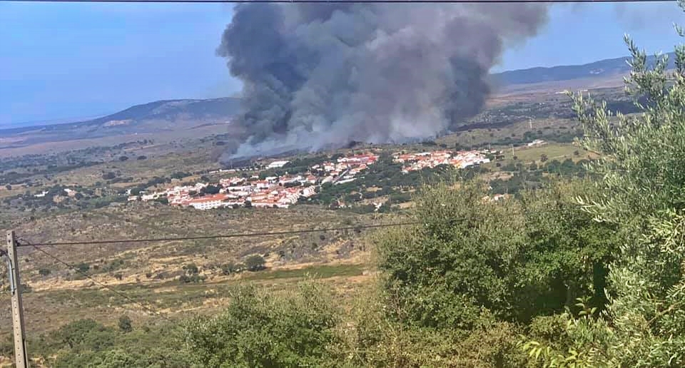 Incêndio em Marvão