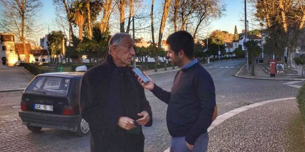 Marcelo com Hugo Calado