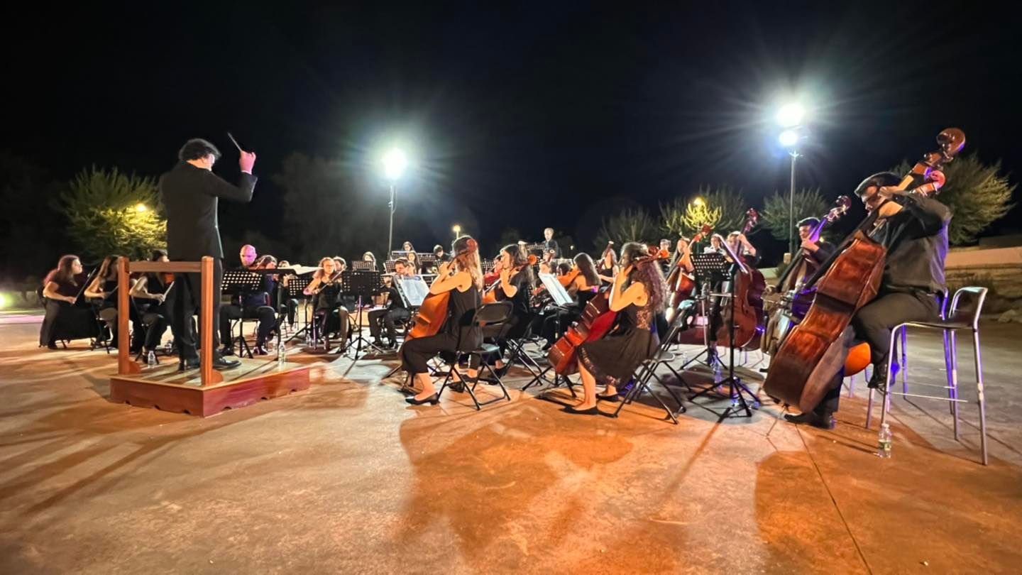 Orquestra sinfónica em Borba