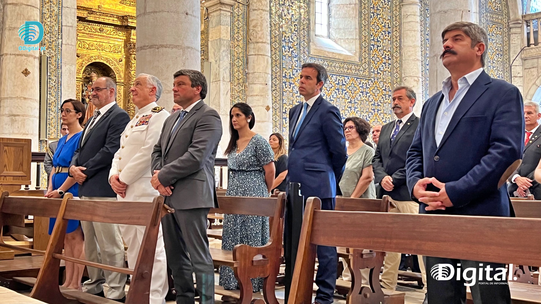 Antigos combatentes homenagem