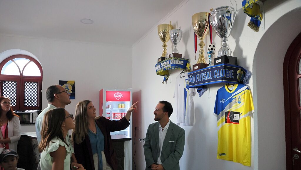 inauguração da sede do clube
