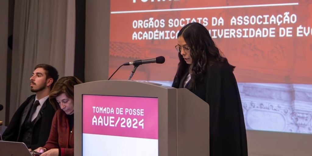 Ana Beatriz Calado, presidente da Associação Académica da Universidade de Évora