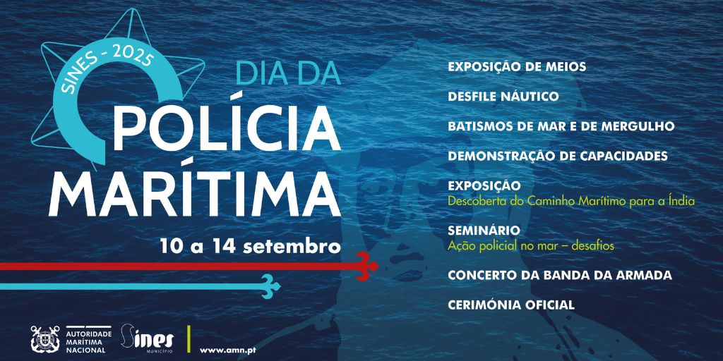 Sines assinala Dia da Polícia Marítima com diversas atividades