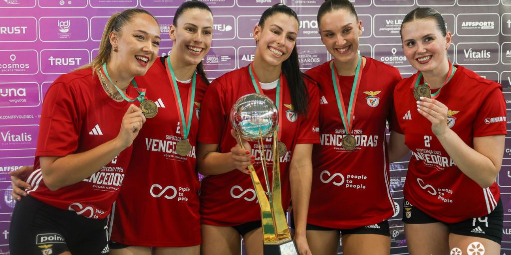 Benfica conquista, em Estremoz, Supertaça feminina de voleibol pela segunda vez