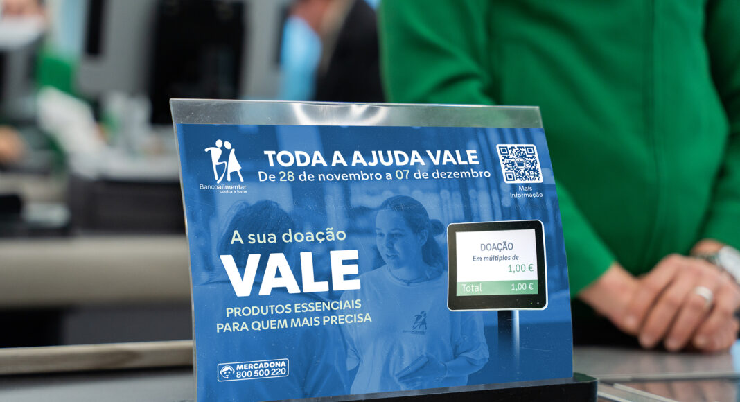 Mercadona volta a apoiar campanha do Banco Alimentar «Toda a Ajuda Vale»