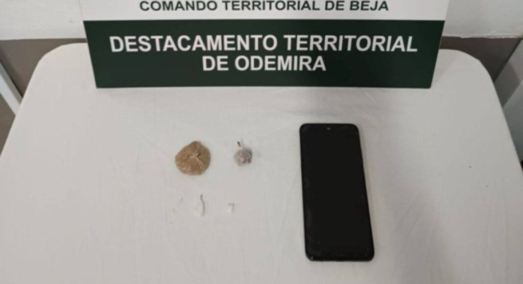 Odemira: GNR detém homem por tráfico e apreende mais de uma centena de doses de droga em Sabóia