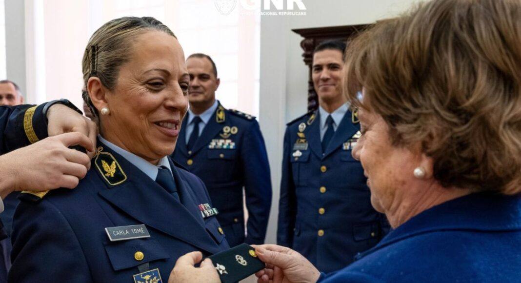 Natural do distrito de Portalegre, Carla Tomé Domingos é a primeira mulher Oficial General da GNR