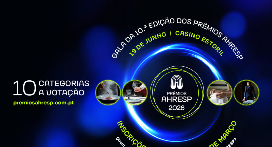 AHRESP abre candidaturas para Prémios 2026 no setor da Restauração e Alojamento Turístico