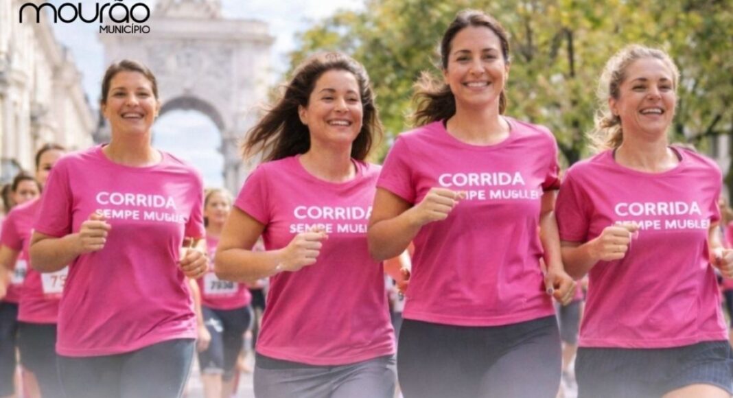 Mourão: Corrida Sempre Mulher realiza-se a 12 de abril
