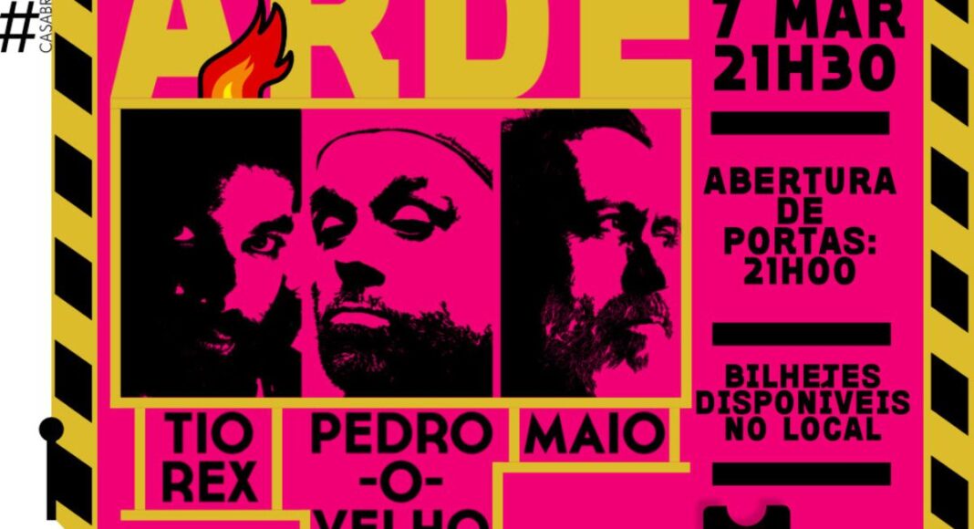 ARDE sobe ao palco em Casa Branca (Sousel) com Tio Rex, Pedro-o-Velho e Maio