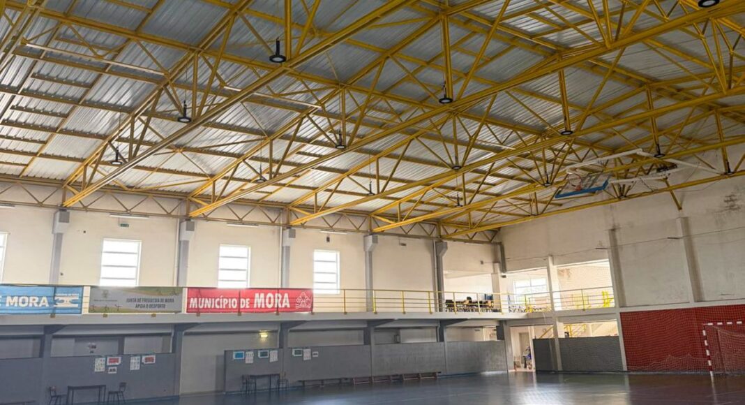 Município de Mora reabilita cobertura do Pavilhão Municipal em investimento de cerca de 46m€