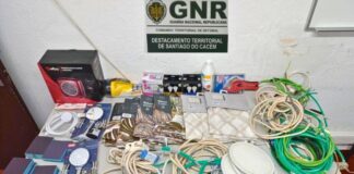 Santiago do Cacém: GNR detém mulher por furto de loja de bricolage em Santo André