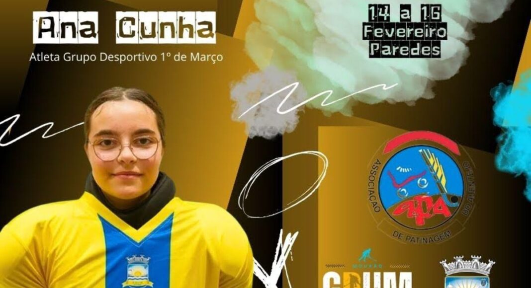 De Mourão ao palco nacional: Ana Cunha integra seleção do Alentejo e Algarve no Inter Regiões de Hóquei em Patins