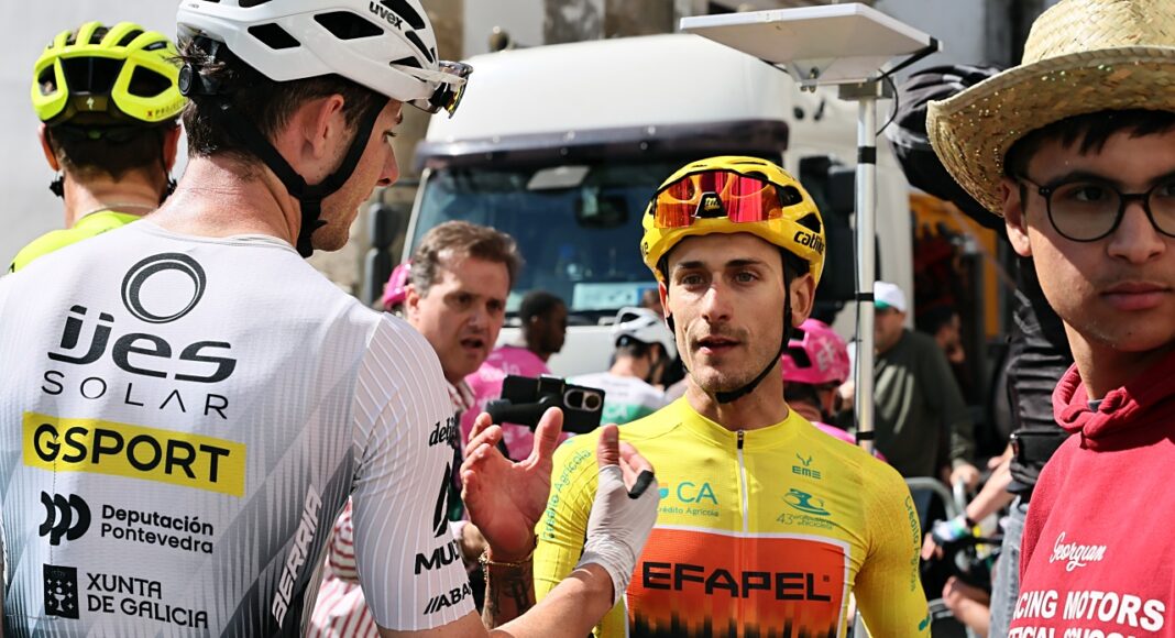 Tiago Antunes interrompe 'jejum' português na Volta ao Alentejo em bicicleta. Veja as imagens da chegada