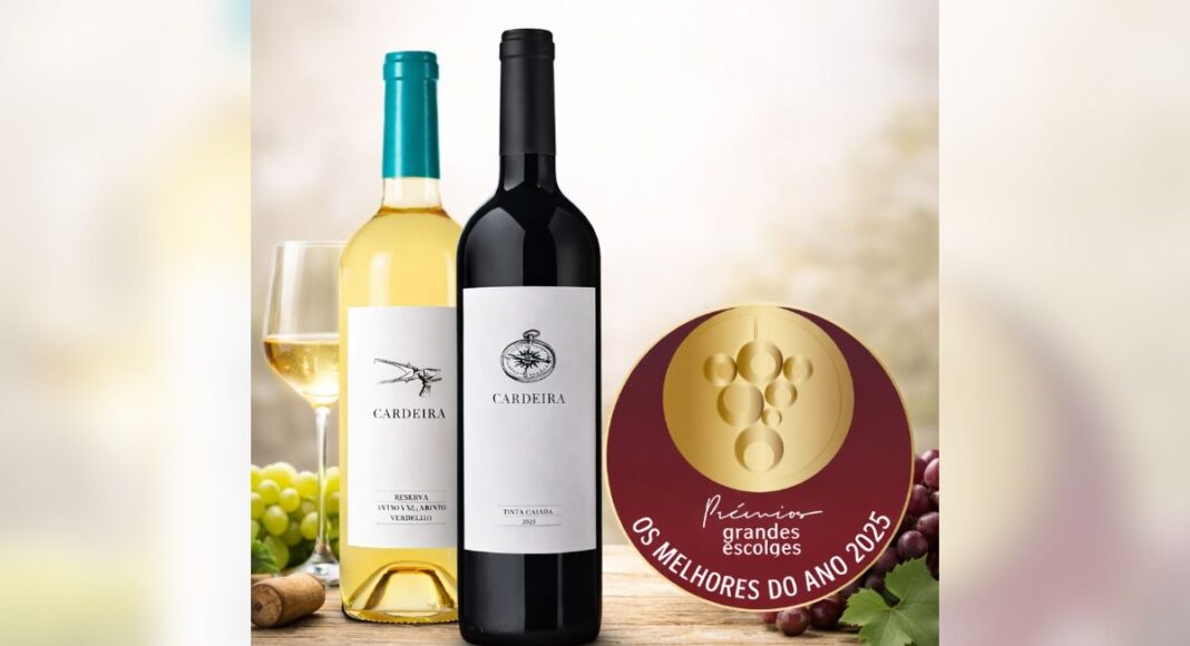 Vinhos da Herdade da Cardeira entre os melhores de Portugal em 2025