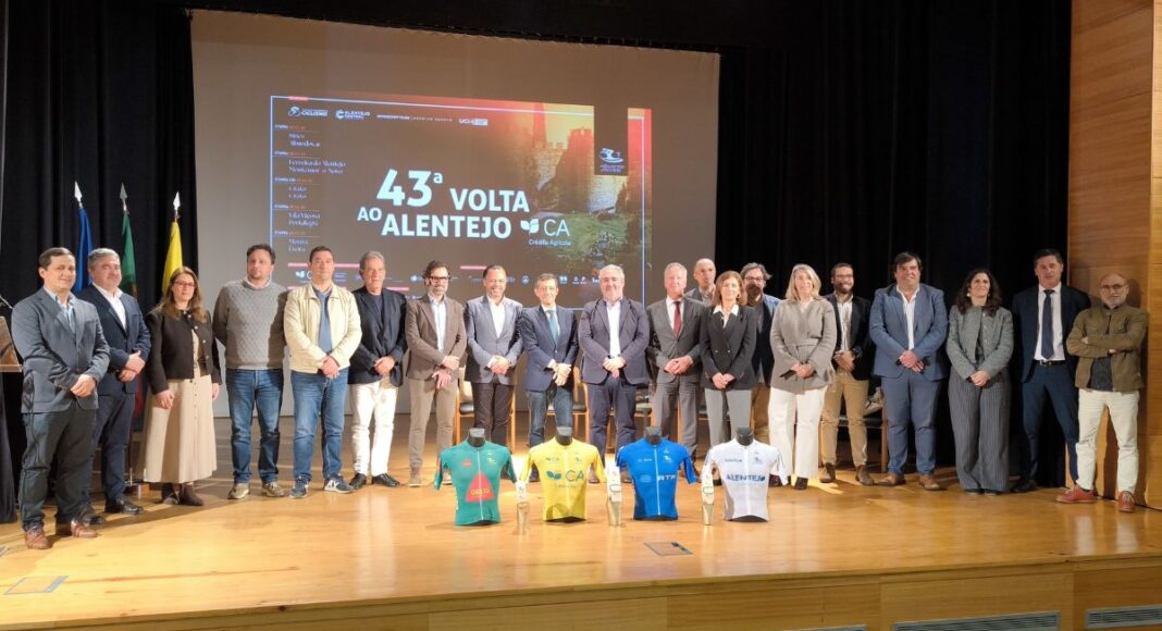 Volta ao Alentejo apresentada em Alandroal: 43º edição da “Alentejana” regressa à estrada de 25 a 29 de março (c/fotos)