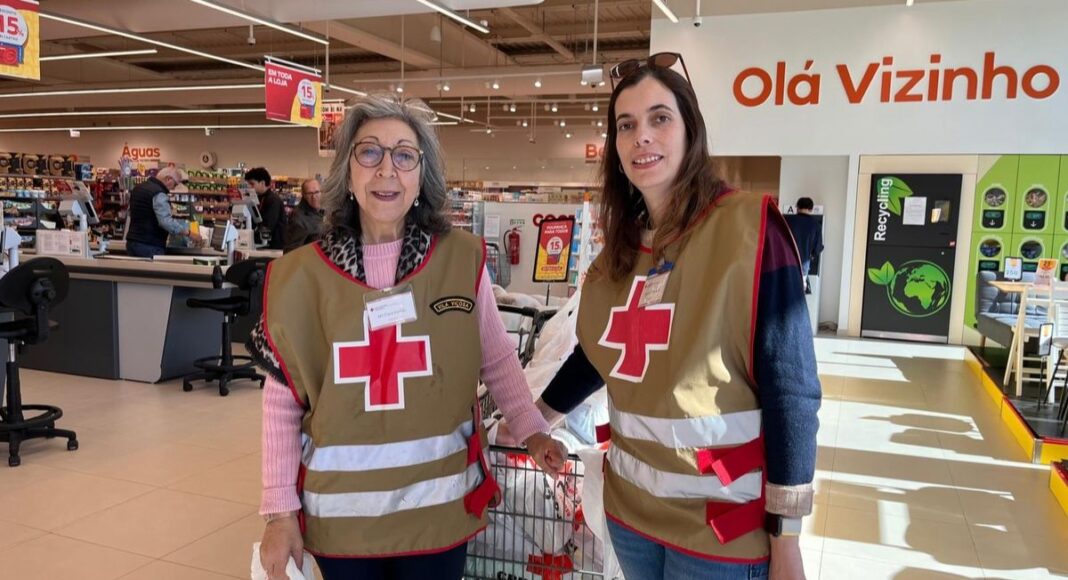 Mais de mil bens alimentares recolhidos em campanha solidária da Cruz Vermelha em Vila Viçosa