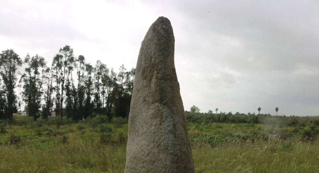 Novo menir identificado em Reguengos de Monsaraz reforça património com mais de 5 mil anos