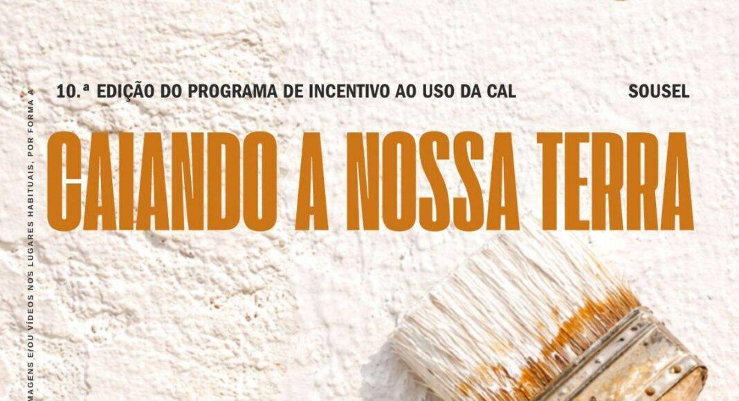 Sousel promove 10.ª edição do programa “Caiando a Nossa Terra” com inscrições até 30 de abril