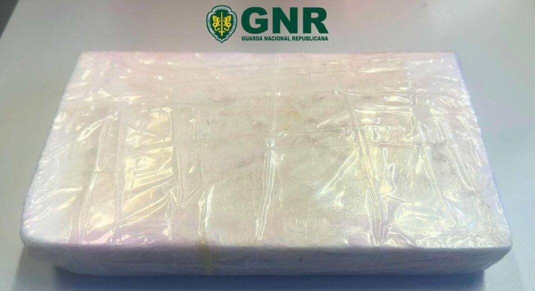 GNR apreende 6250 doses de cocaína no concelho de Grândola
