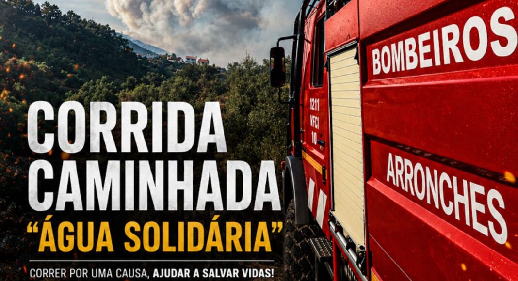 Corrida e caminhada em Arronches vão recolher água para os Bombeiros Voluntários