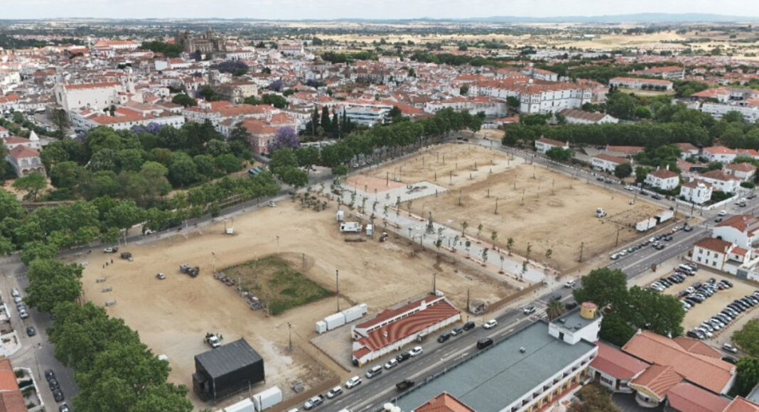 Começa 1.ª fase de nova requalificação do Rossio de São Brás em Évora
