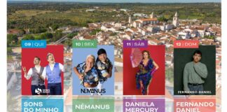 XV Feira das Atividades Económicas em Arronches: Némanus, Daniela Mercury e Fernando Daniel compõem o cartaz XV Feira das Atividades Económicas em Arronches: Némanus, Daniela Mercury e Fernando Daniel compõem o cartaz