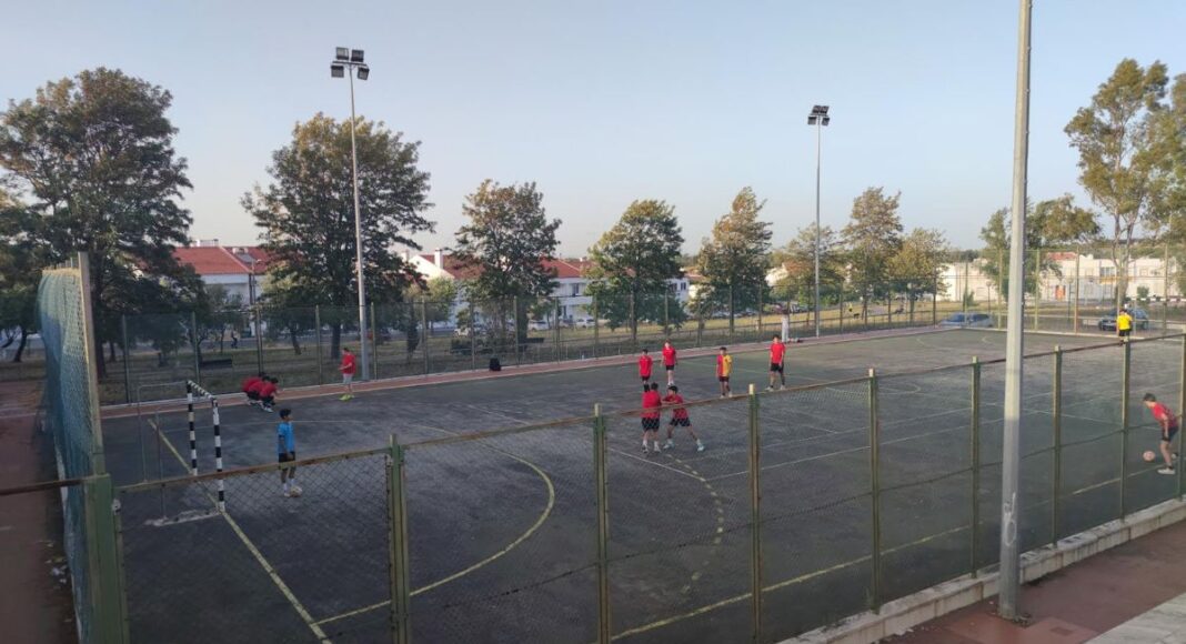 Évora: Sub-15 do Internacional treinam ao ar livre na semana decisiva da Taça Nacional